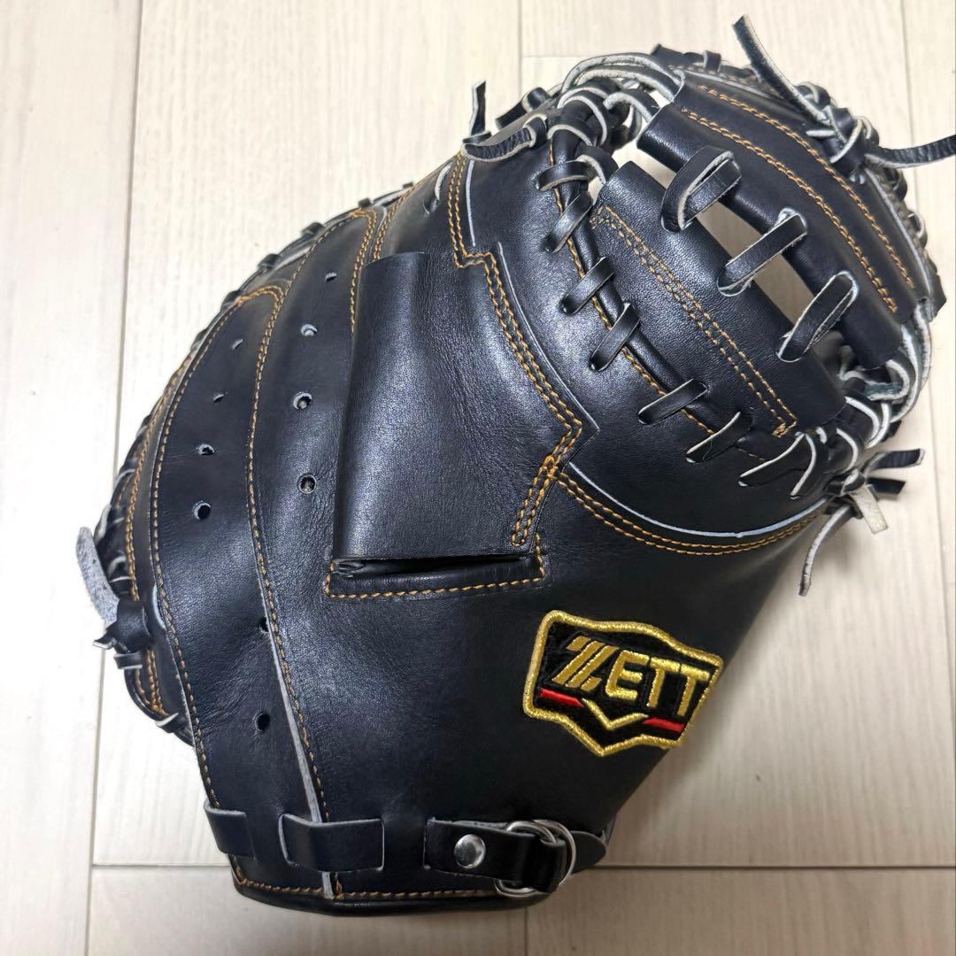 ZETTプロステイタス硬式キャッチャーミット小林モデル