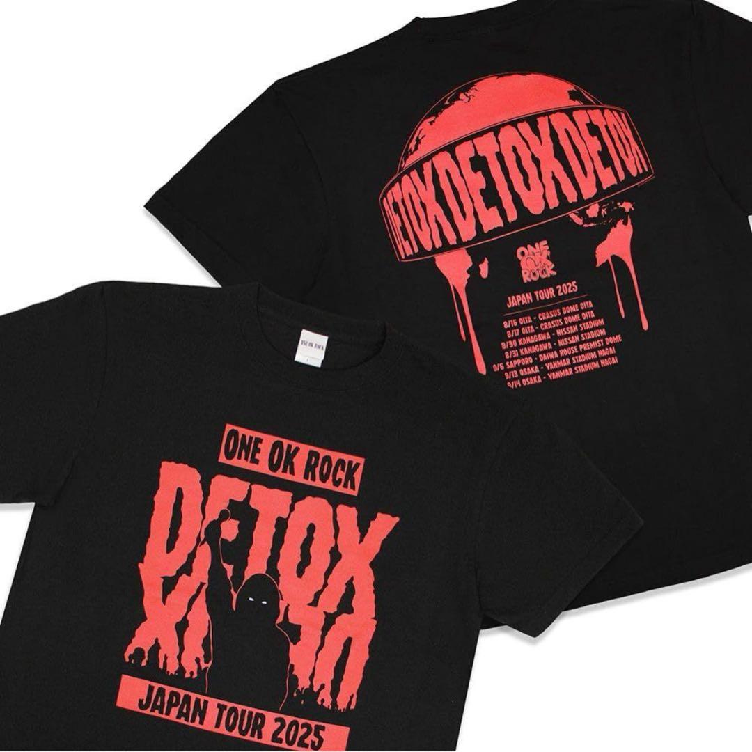 【新品】ONE OK ROCK DETOX 2025 ツアー Tシャツ XL