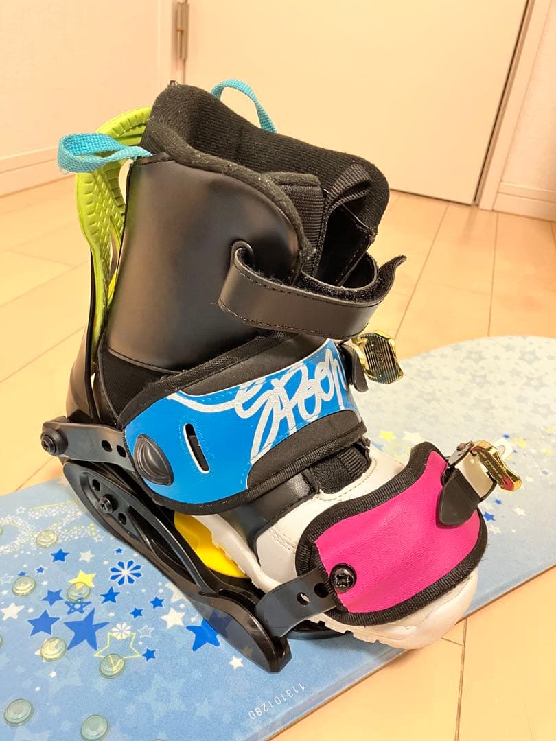 BURTON バートン CHICKLET キッズ スノーボード3点セット！