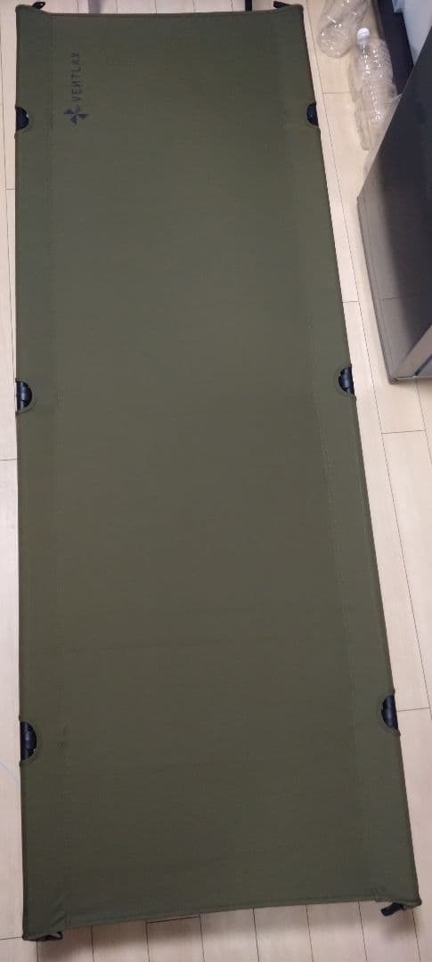 定価15800円VENTLAX 2WAY アジャスタブル コット 軽量 オリーブ