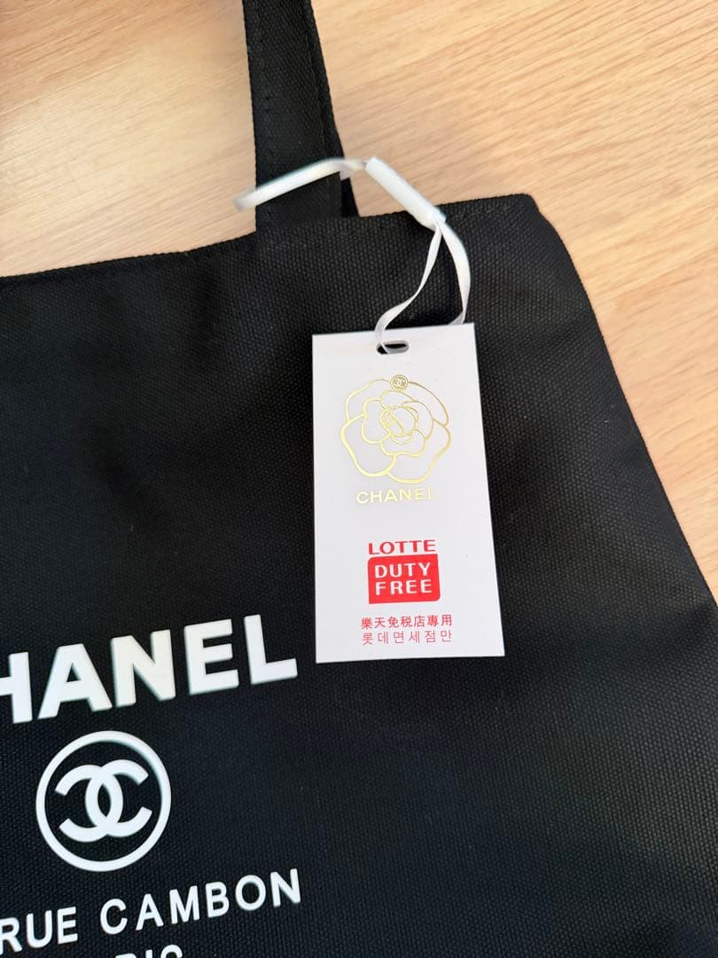【新品＊未使用】CHANELシャネル ノベルティ トートバッグ 正規非売品