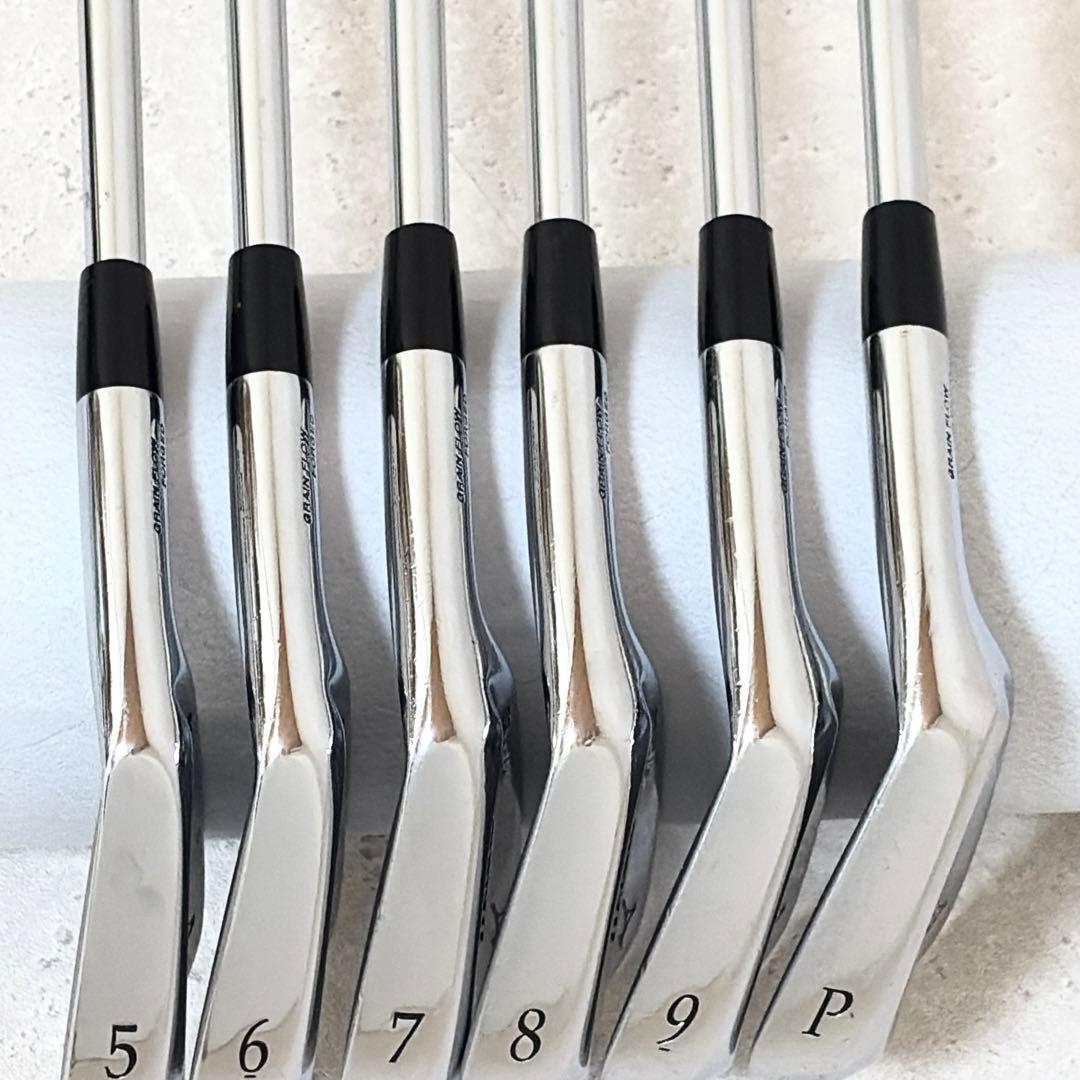 名器 ミズノ MP-69 アイアンセット マッスルバック 6本 右 スチール