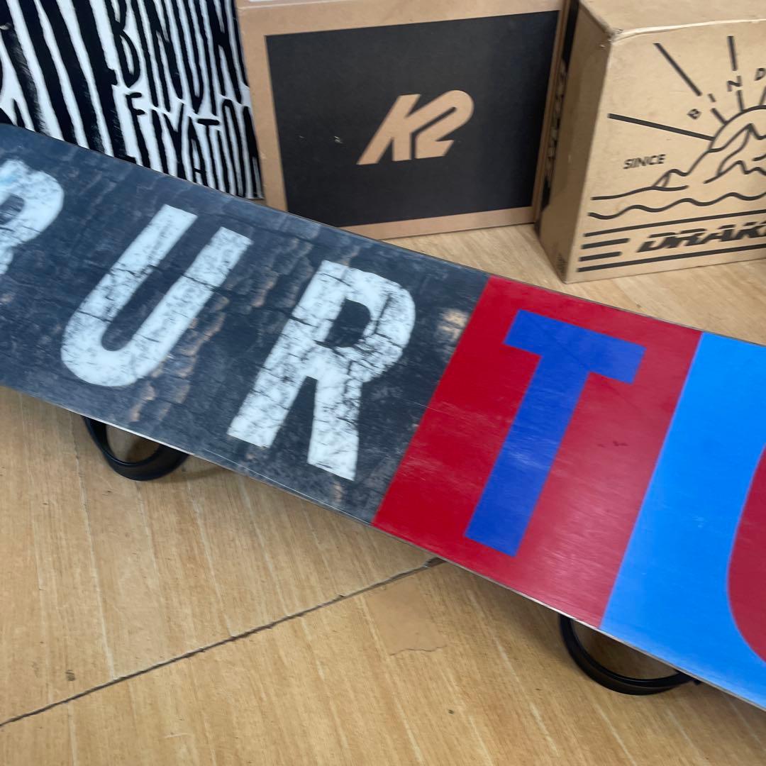 BURTON×ZUMA　バートン　ワイドモデル　未使用バイン付スノーボードセット