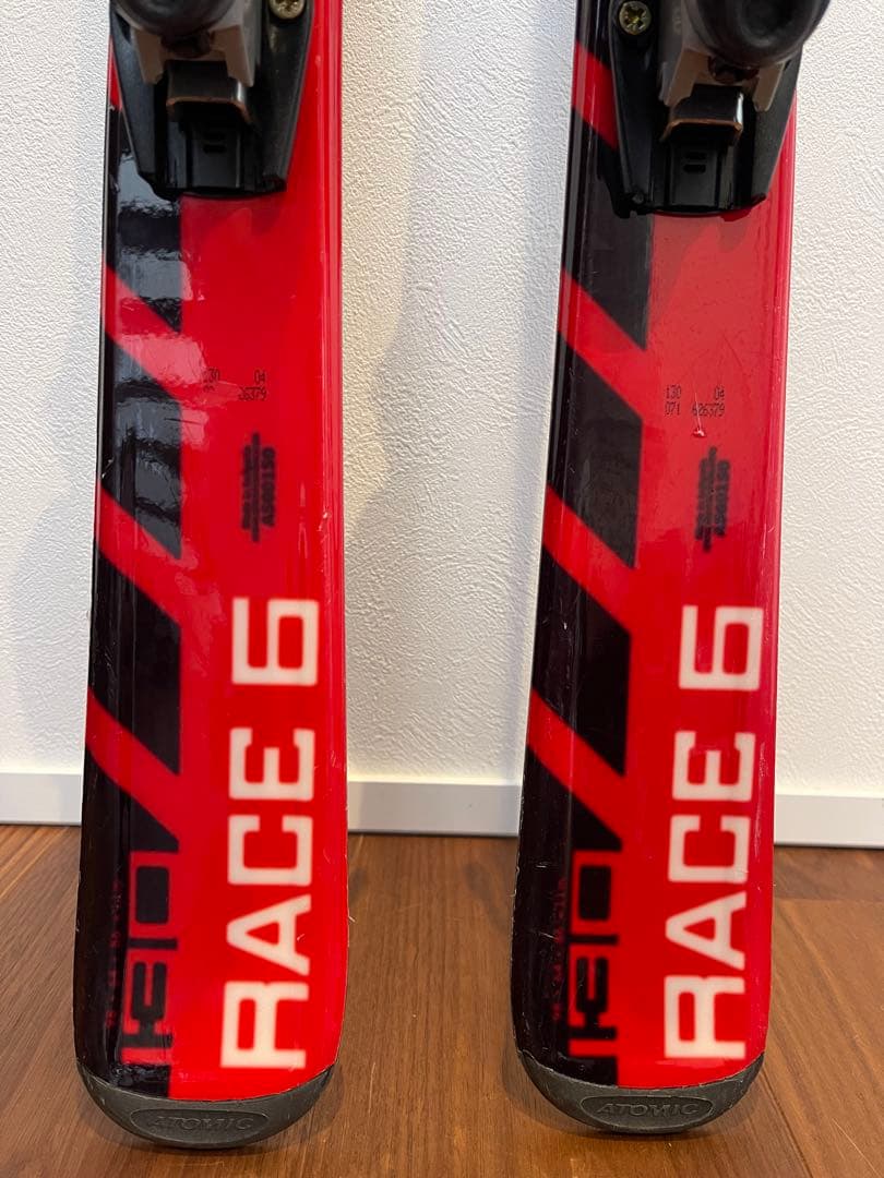 ATOMIC スキー板 130㎝ HEAD ブーツ 23.5㎝ ストック 子供用