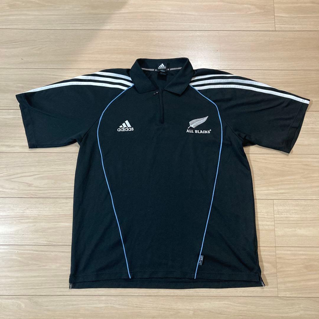 adidas アディダス ALL BLACKS オールブラックス 半袖シャツ