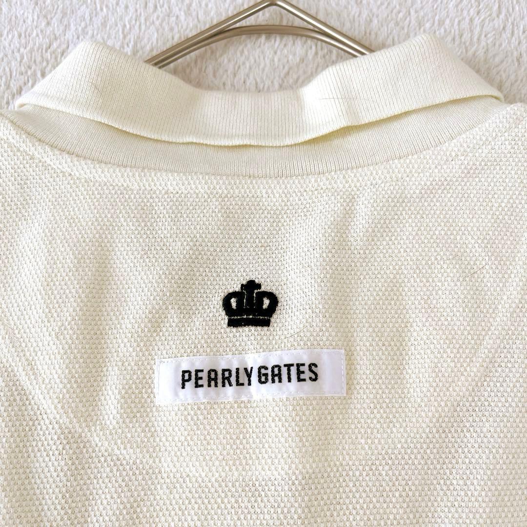 美品★PEALY GATES★ロゴワッペン オールインワン つなぎ オフホワイト