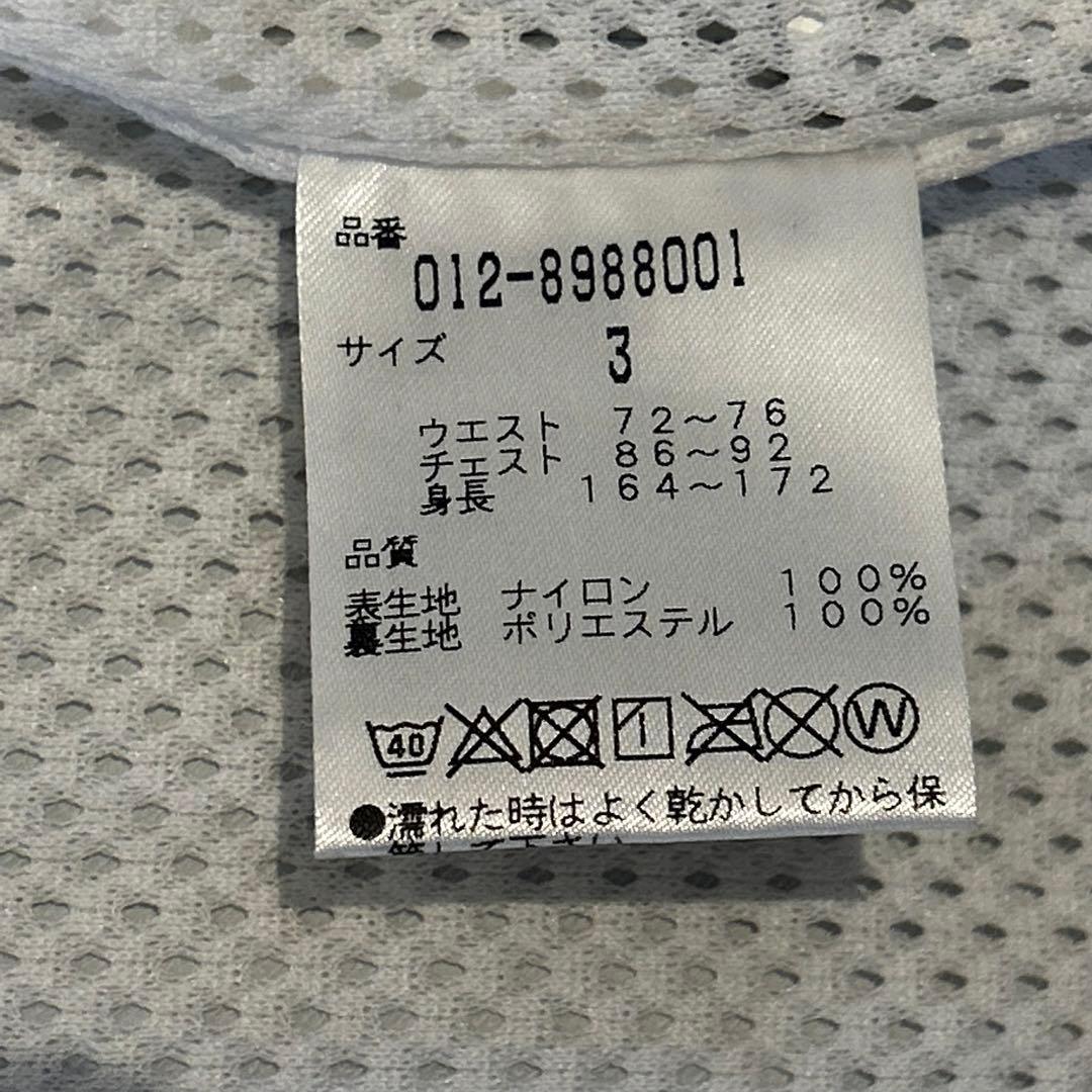new balance golf レインウェア　セットアップ　2way ボーダー