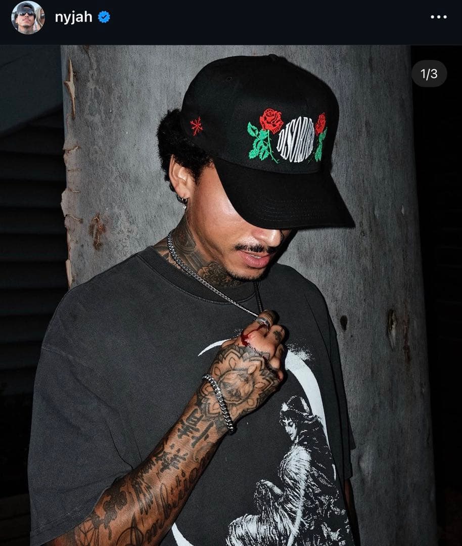 Nyjah DISORDER 刺繍ギャップ　激レア