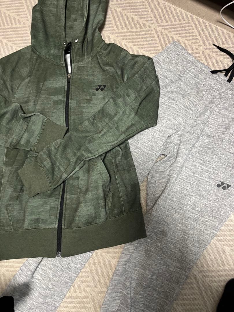※最終値下げヨネックス　パーカー&スウェット上下セット　西岡良仁　着用モデル