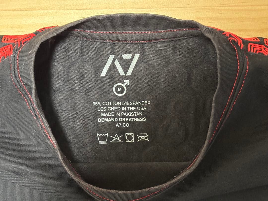 A7 BAR GRIP Tシャツ『MANTRA INFERNO』 MEN’S M