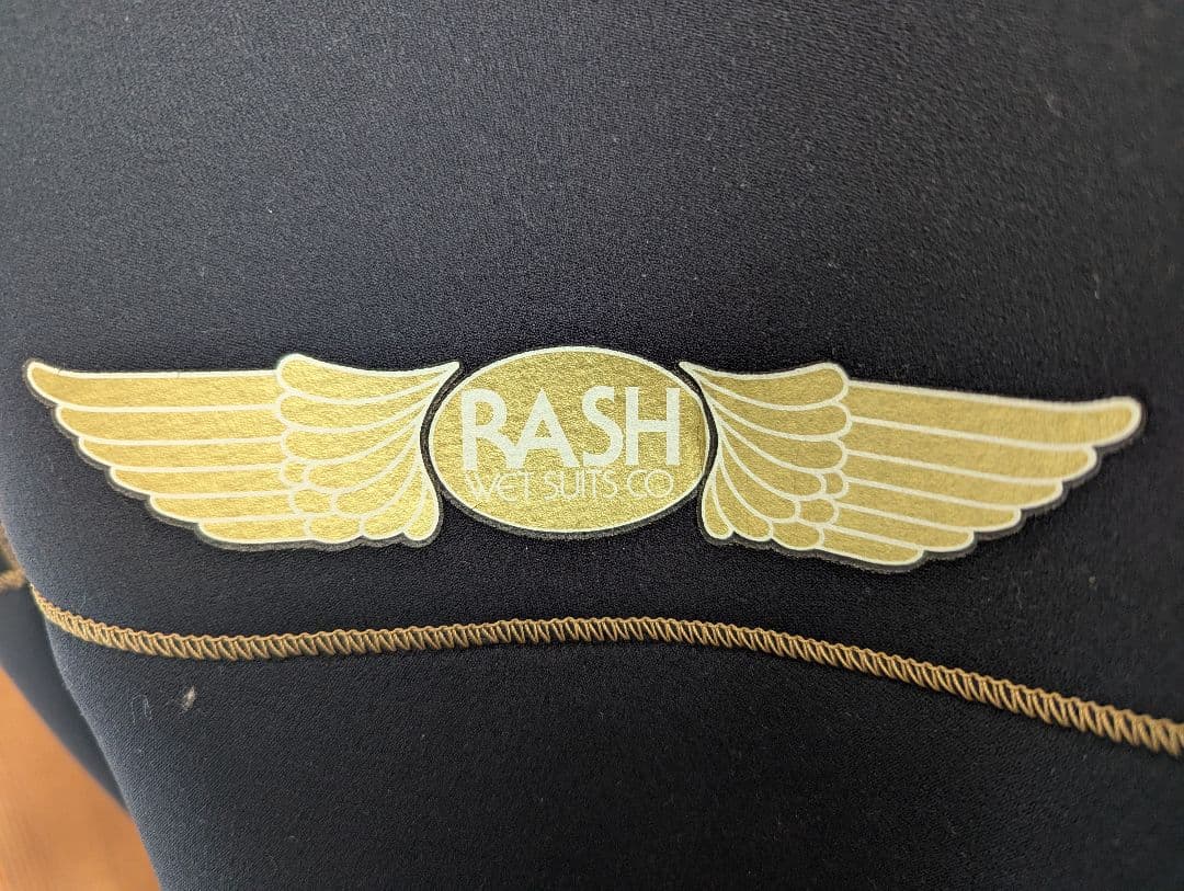RASH 程度良好ドライスーツ メンズMサイズ ブラック