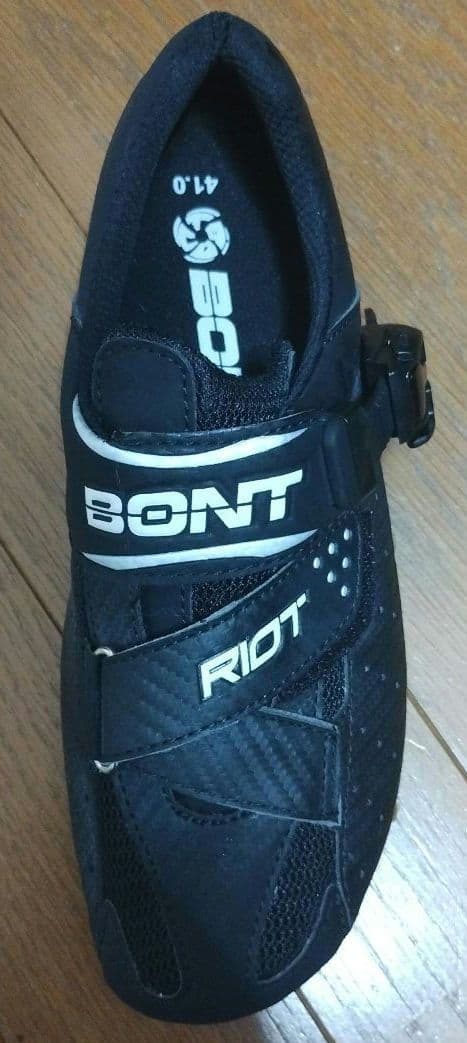 【値下げ中】BONT RIOT ブラック サイクリングシューズ サイズ 41