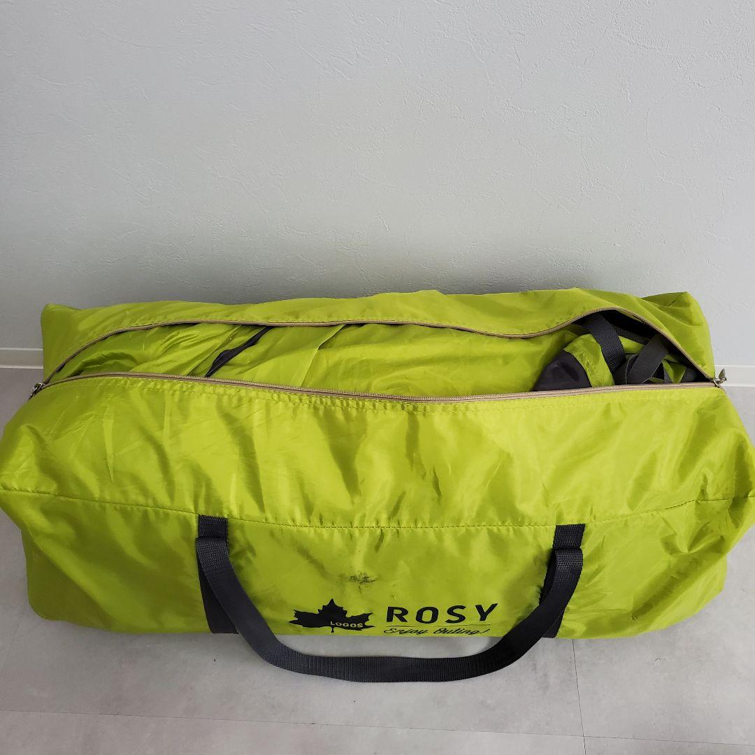 【希少廃盤】ロゴス ツールームテントROSY ドゥーブルXL 4〜5人