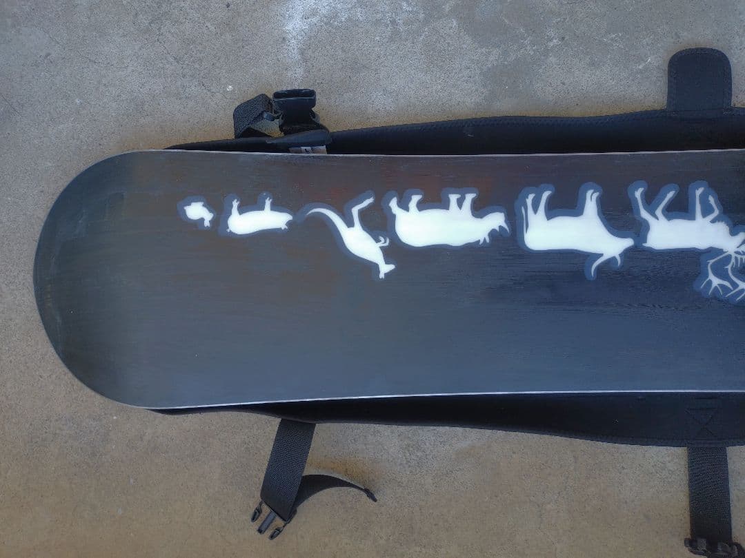【限界値下げ】noah SuperTwister 154.5cm　ボードカバー付
