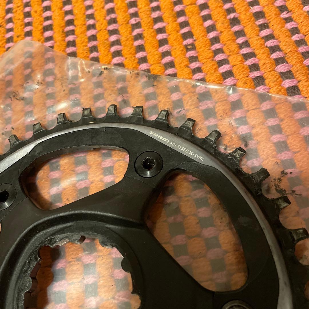 SRAM Force 1 GXP wolftooth カーボンクランク