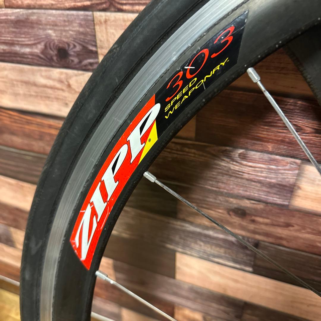 ~希少~ ZIPP ピスト用クリンチャーホイールセット