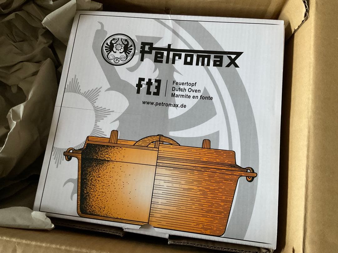 Petromax ft3 ダッチオーブン 8インチ