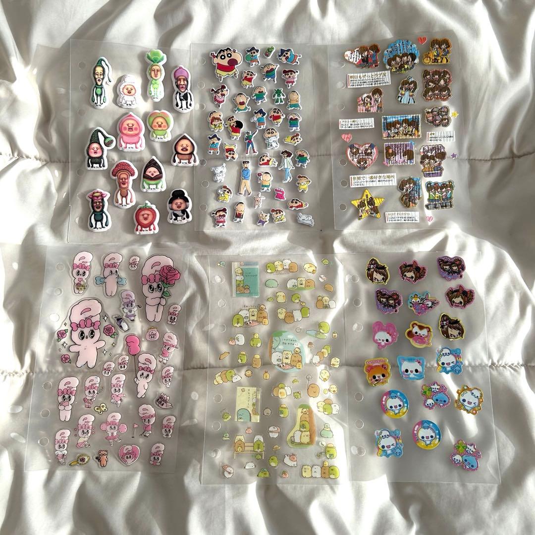 キャラクターシールセット　シール帳　完成品　ボンドロ　ウォーター　うるちゅる
