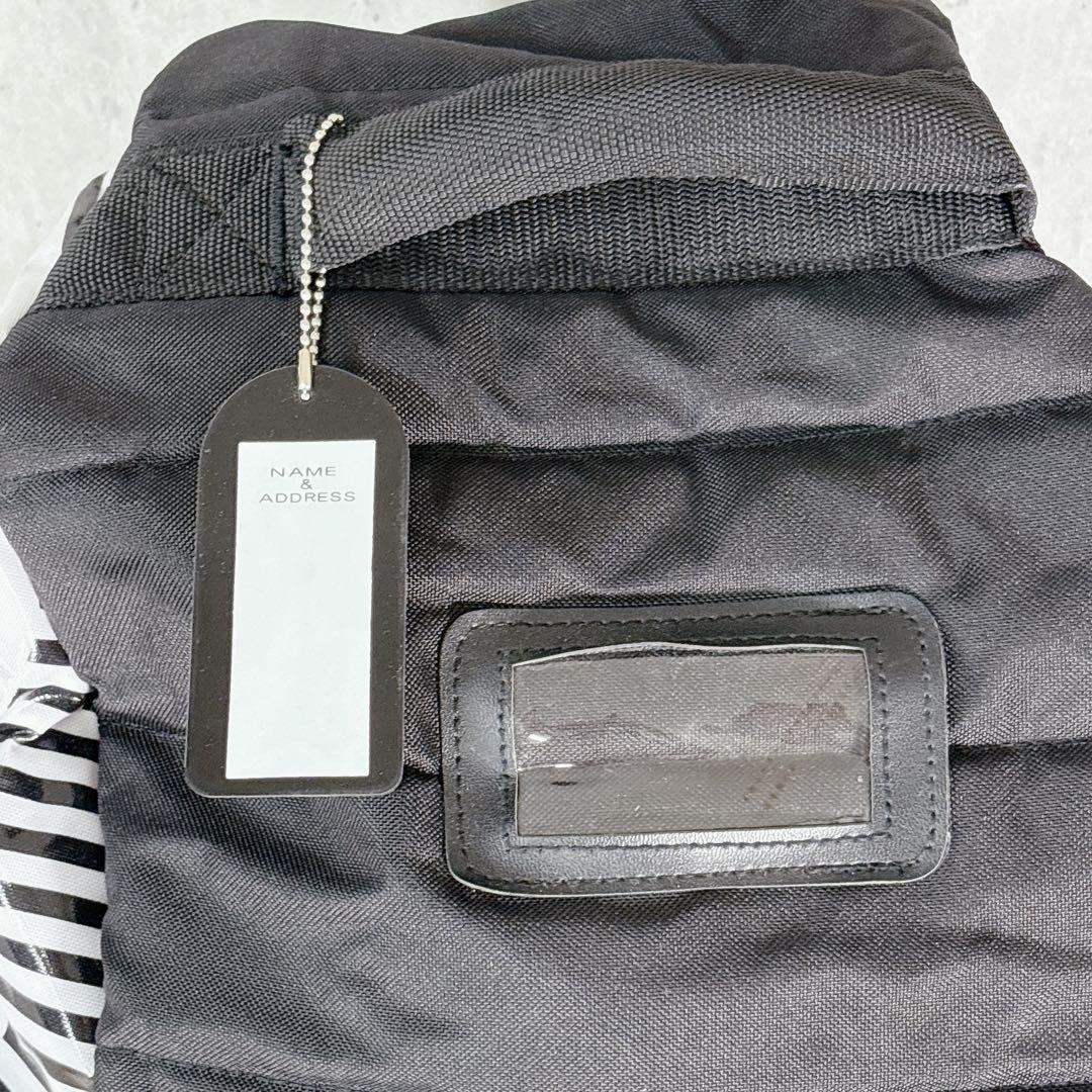 T657 OGIO オジオ ゴルフ キャディバッグ トラベルケース ゼブラ 白黒