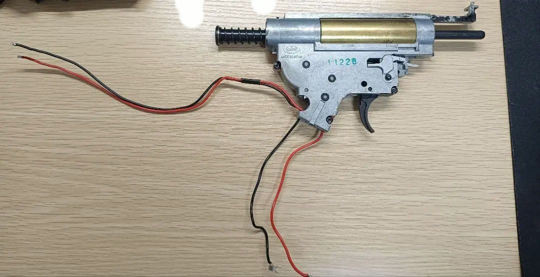 東京マルイ　次世代電動ガン　hk417アーリーバリアントのメカボックス