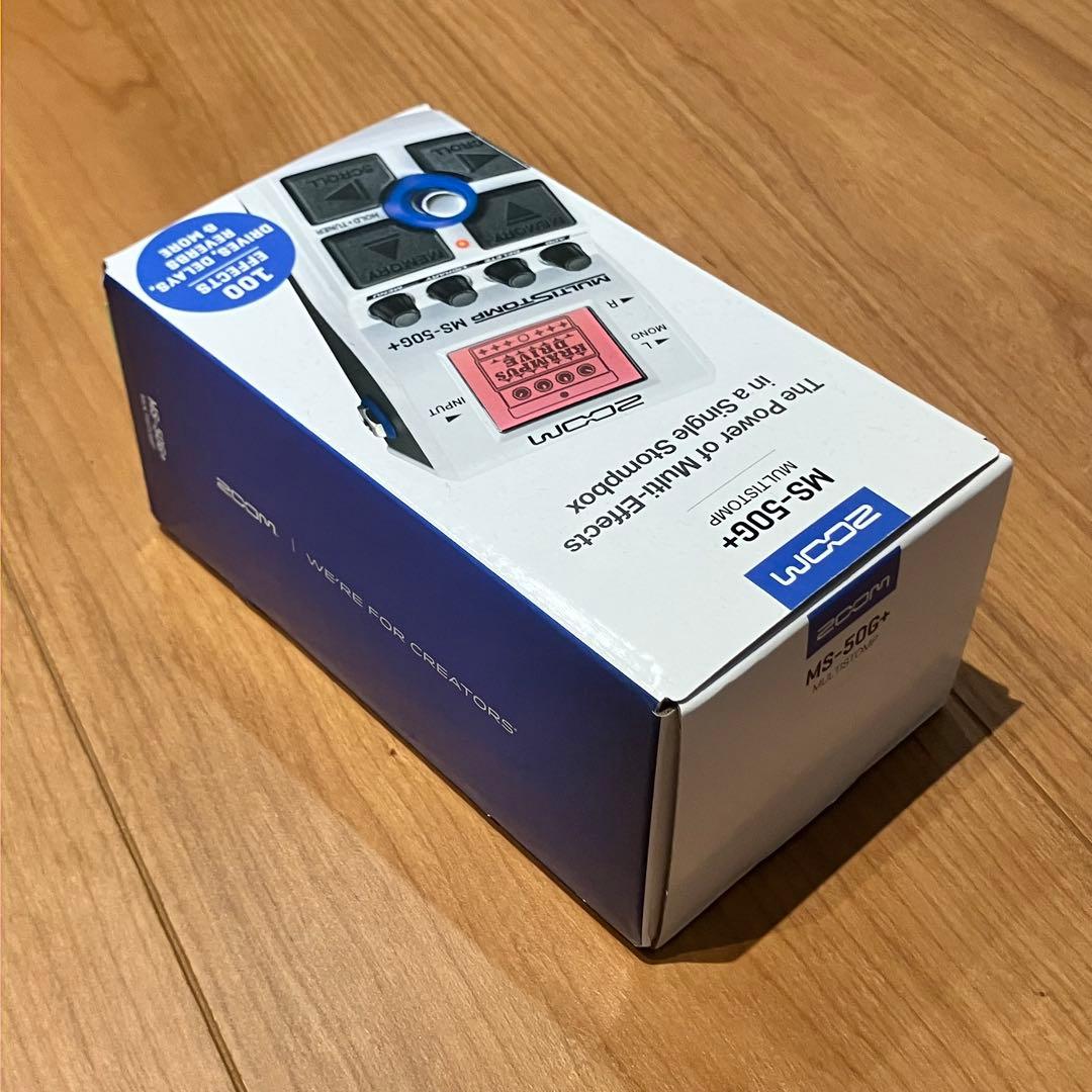 【新品未開封】ZOOM MS-50G+ マルチエフェクター