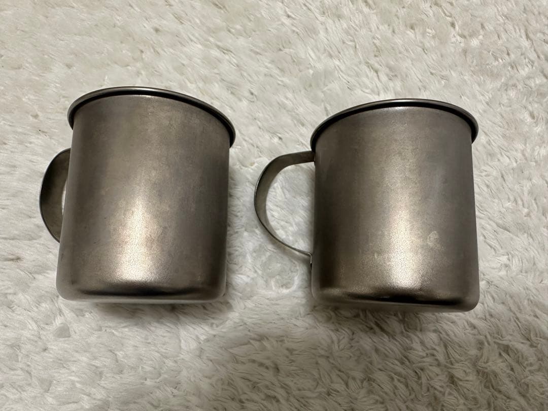  peak チタンマグカップ 300ml 2個セット