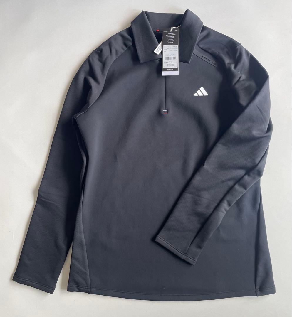 新品タグ付⛳️アディダスゴルフ　ハーフジップシャツ＆スカートセットXL