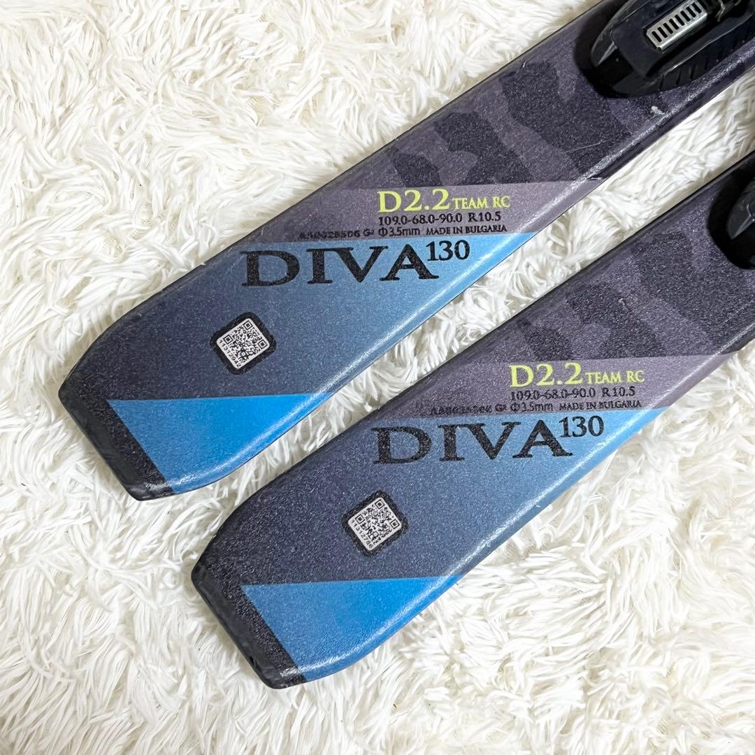 【フルセット】 Hart DIVA D2.2 TEAM RC ジュニアスキー