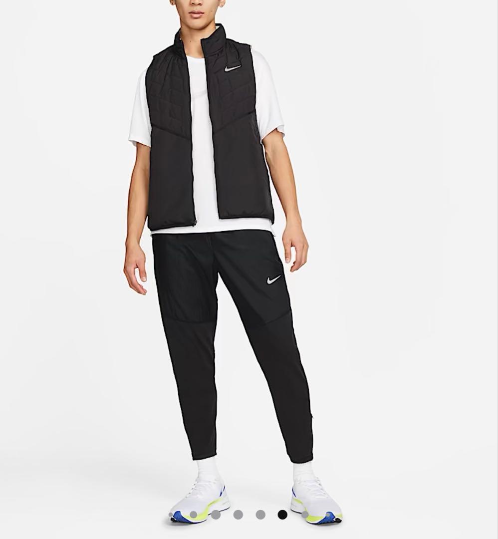 新品タグ付★NIKE★ナイキ★Therma-FIT レペルランニングベスト★Ｌ