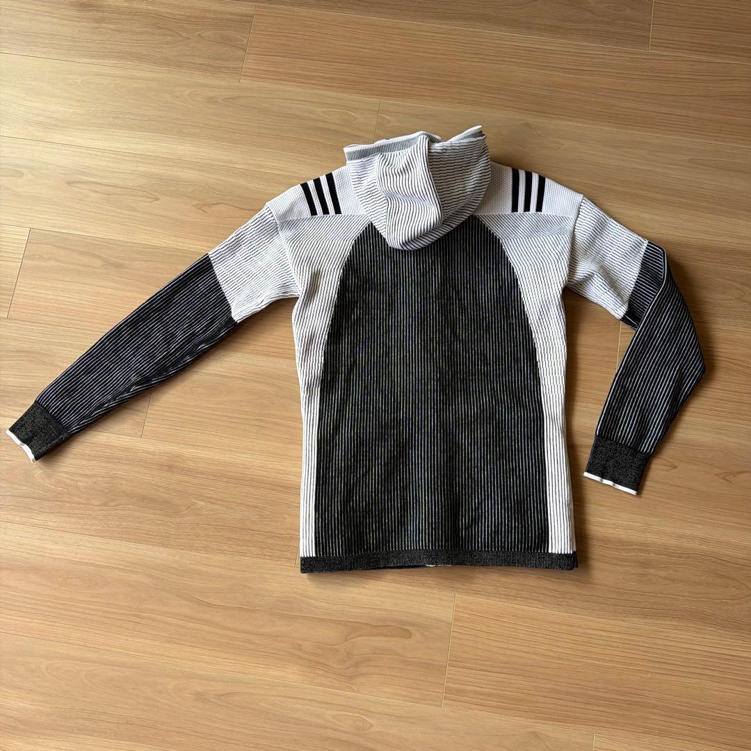 adidas フーディーセットアップ　M スカート パーカー　ゴルフ　ホワイト