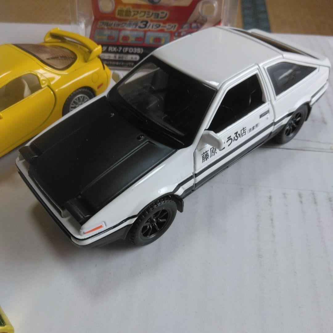 イニシャルDミニカーセット RX-7 、FC，86，FD