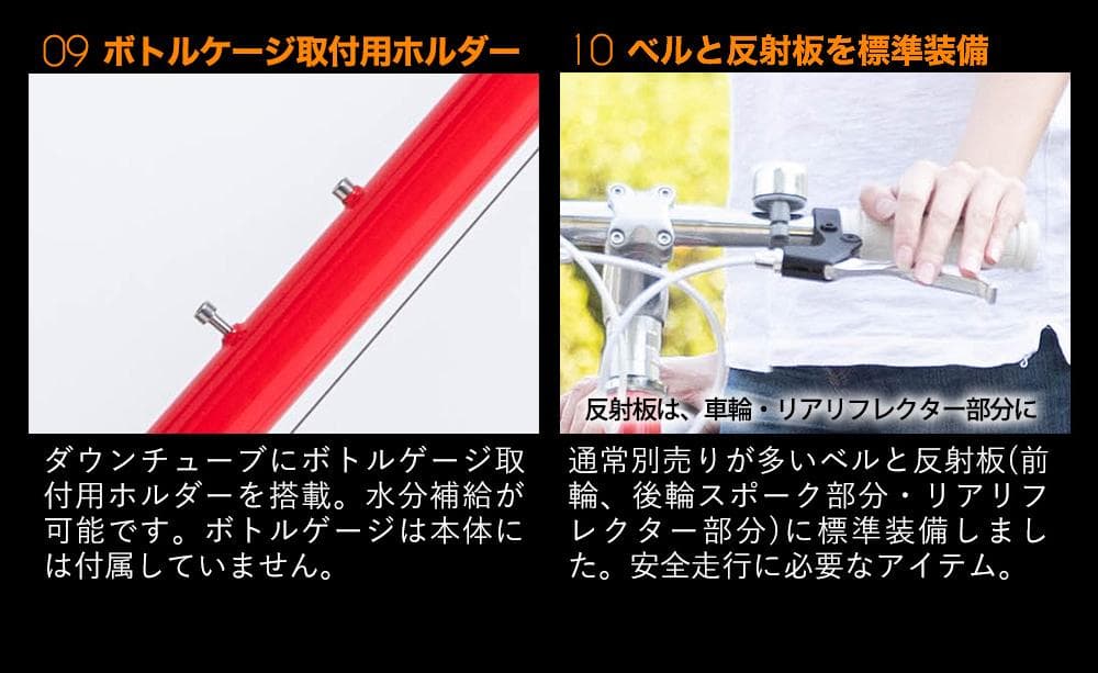 新品/送料無料　クロスバイク　シマノ製6段変速　700×28c　レッド