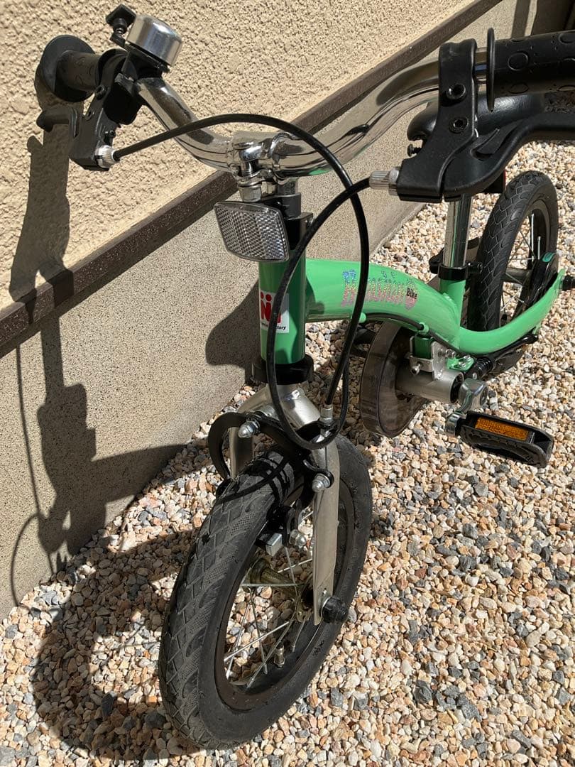 へんしんバイク　幼児用自転車 グリーン 小型タイヤ