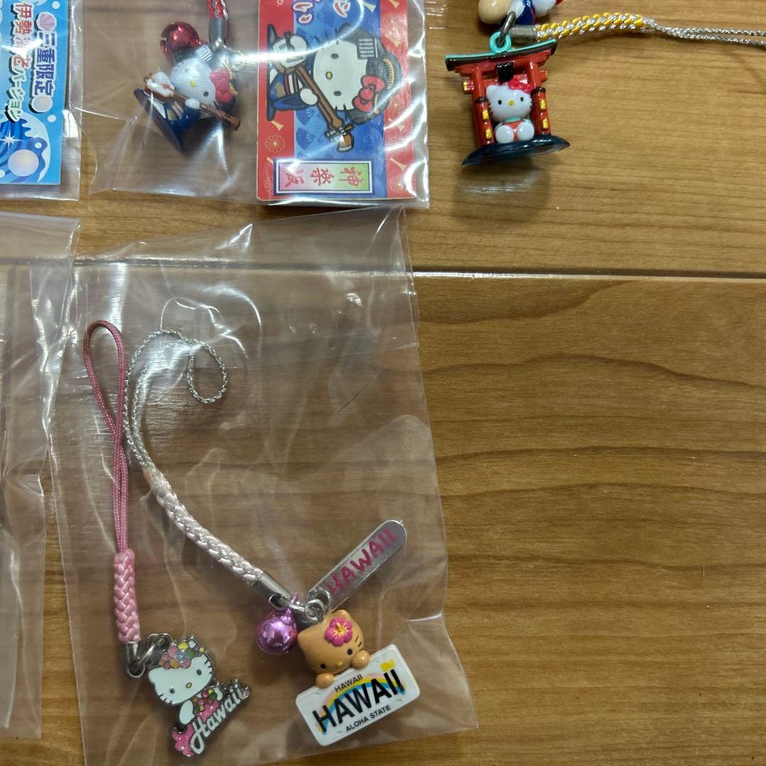 ご当地キティ ハローキティ ストラップ セット 限定品 レトロ 激レア