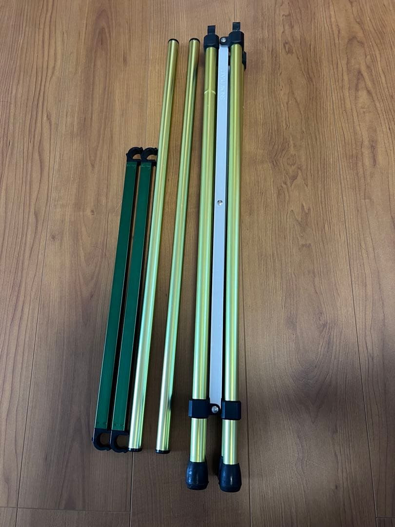 【希少】スノーピーク カラー マルチスタンド ゴールド&グリーン