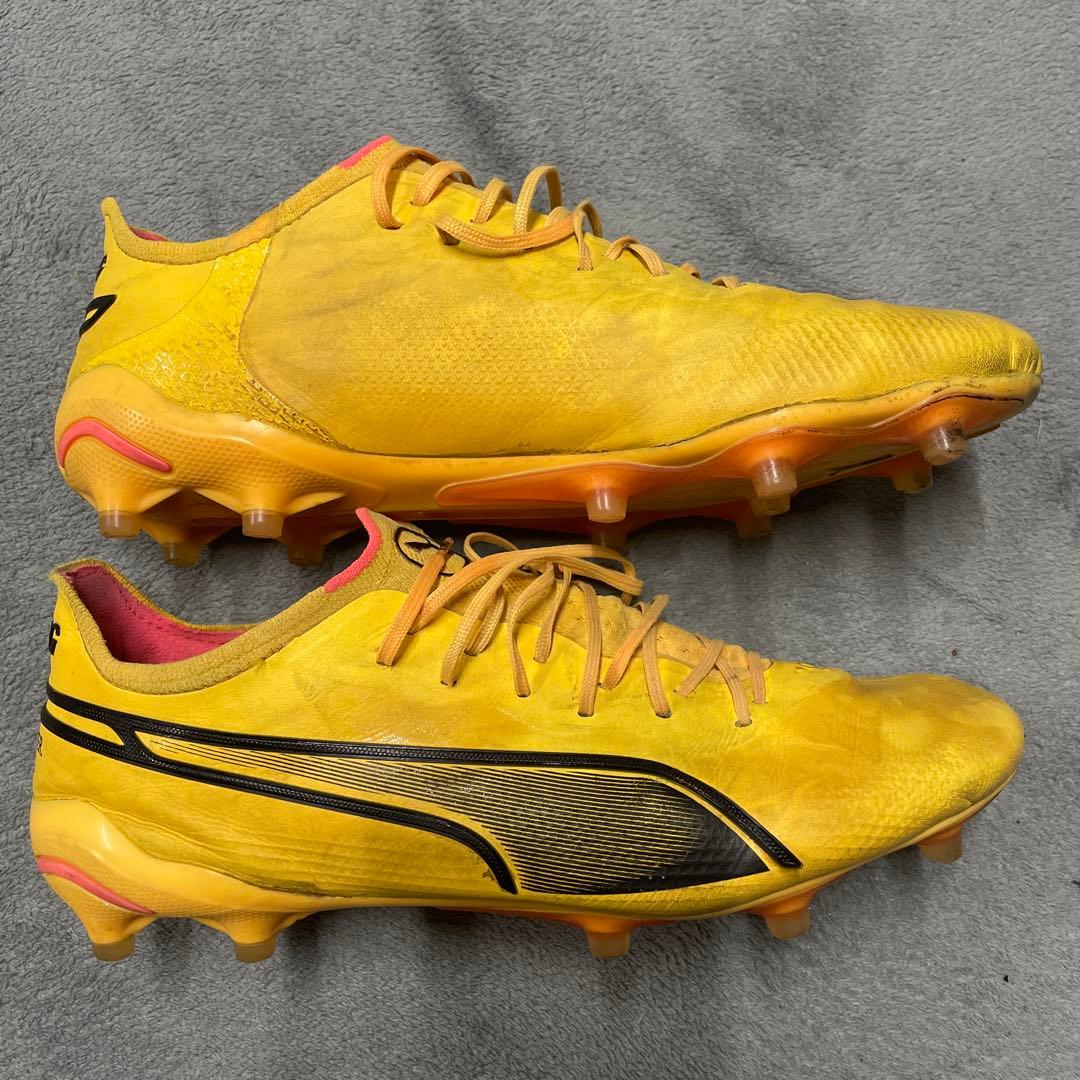 PUMA KING サッカーシューズ イエロー