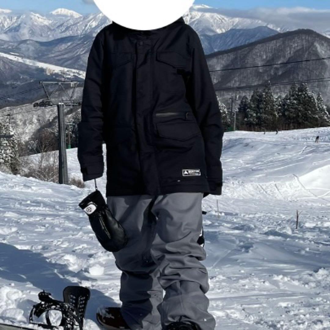 BURTON ブラック スノーボードウェア
