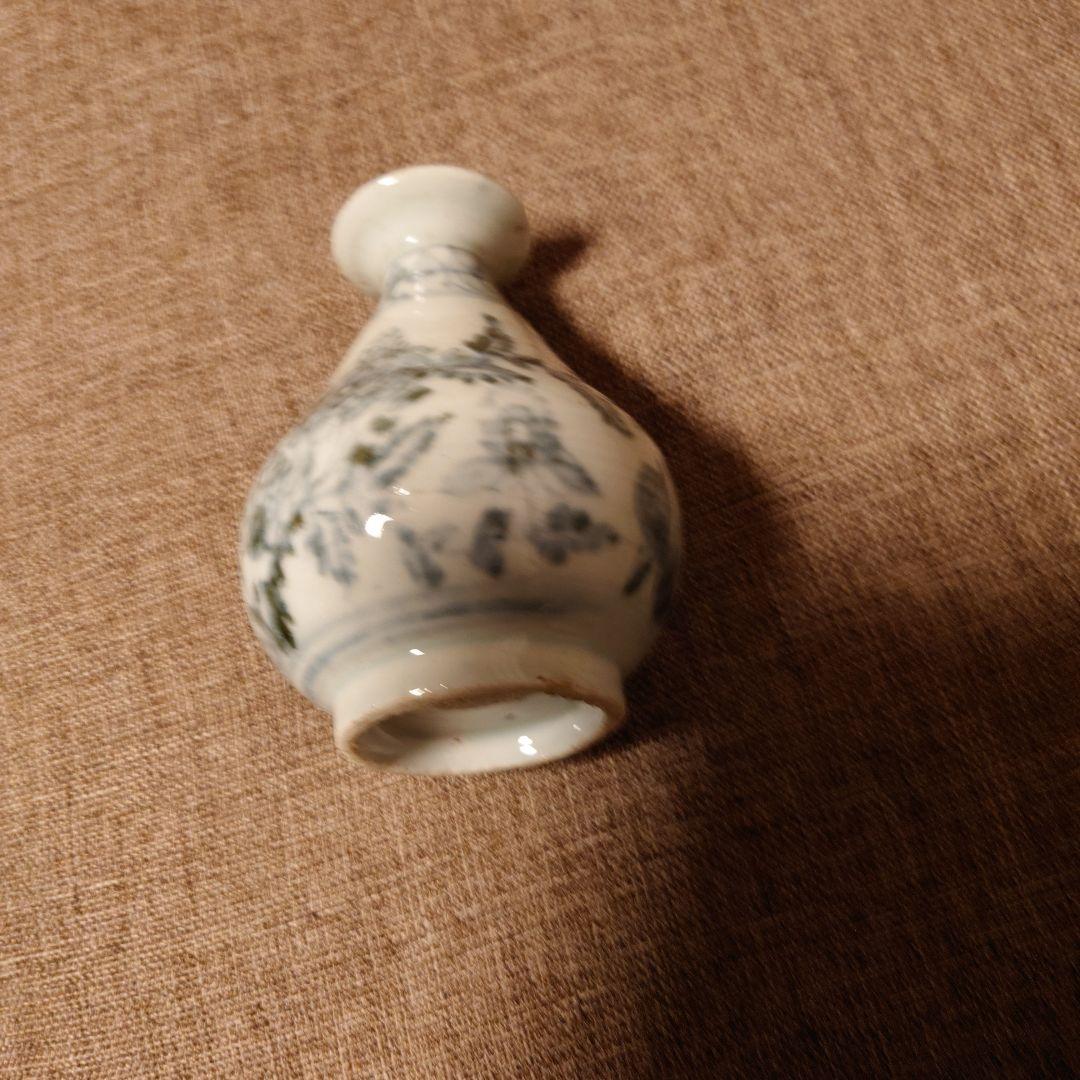 李朝染付徳利
