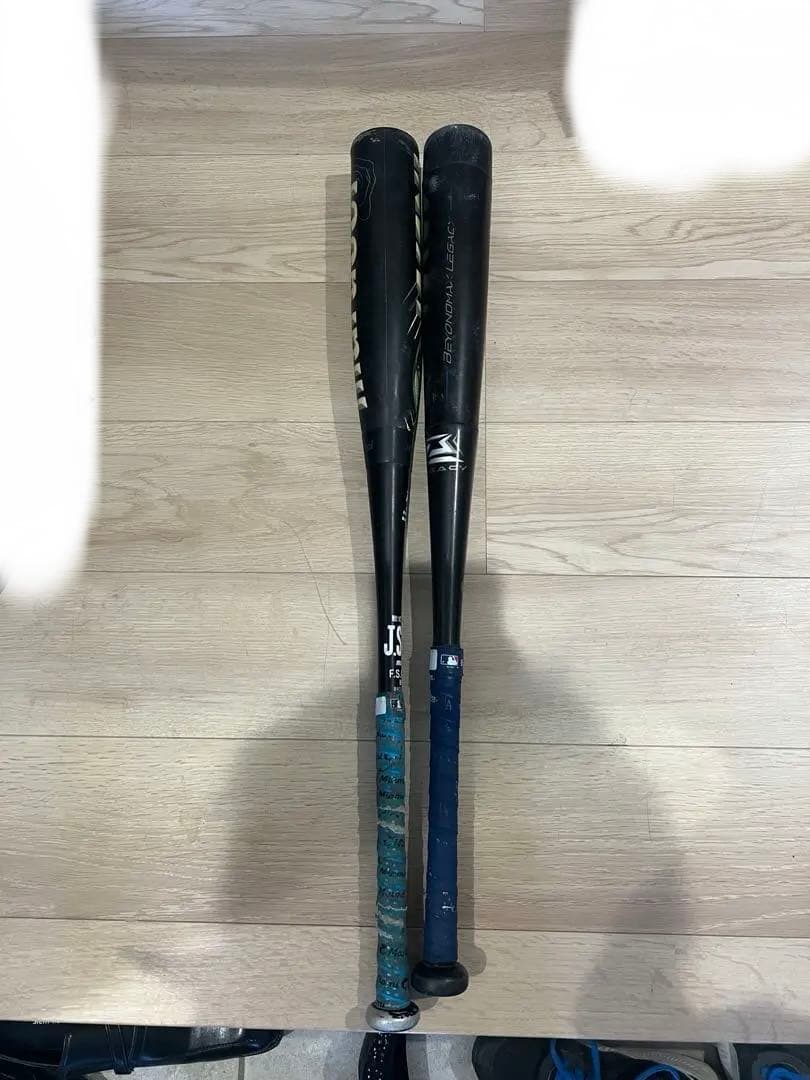 野球　バット　2本まとめ　軟式