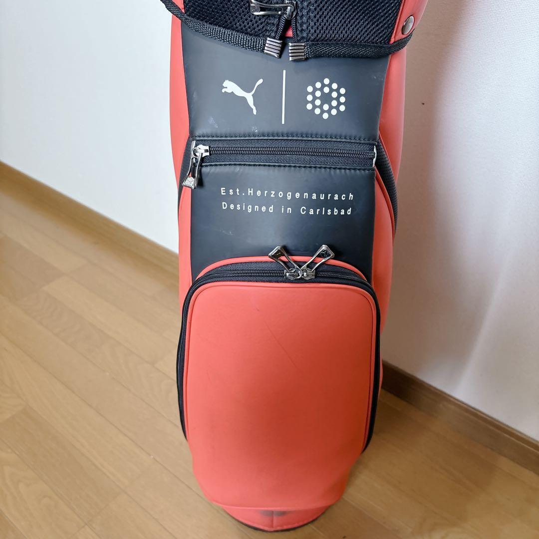 K477 PUMA エッセンシャルキャディバッグ オレンジ