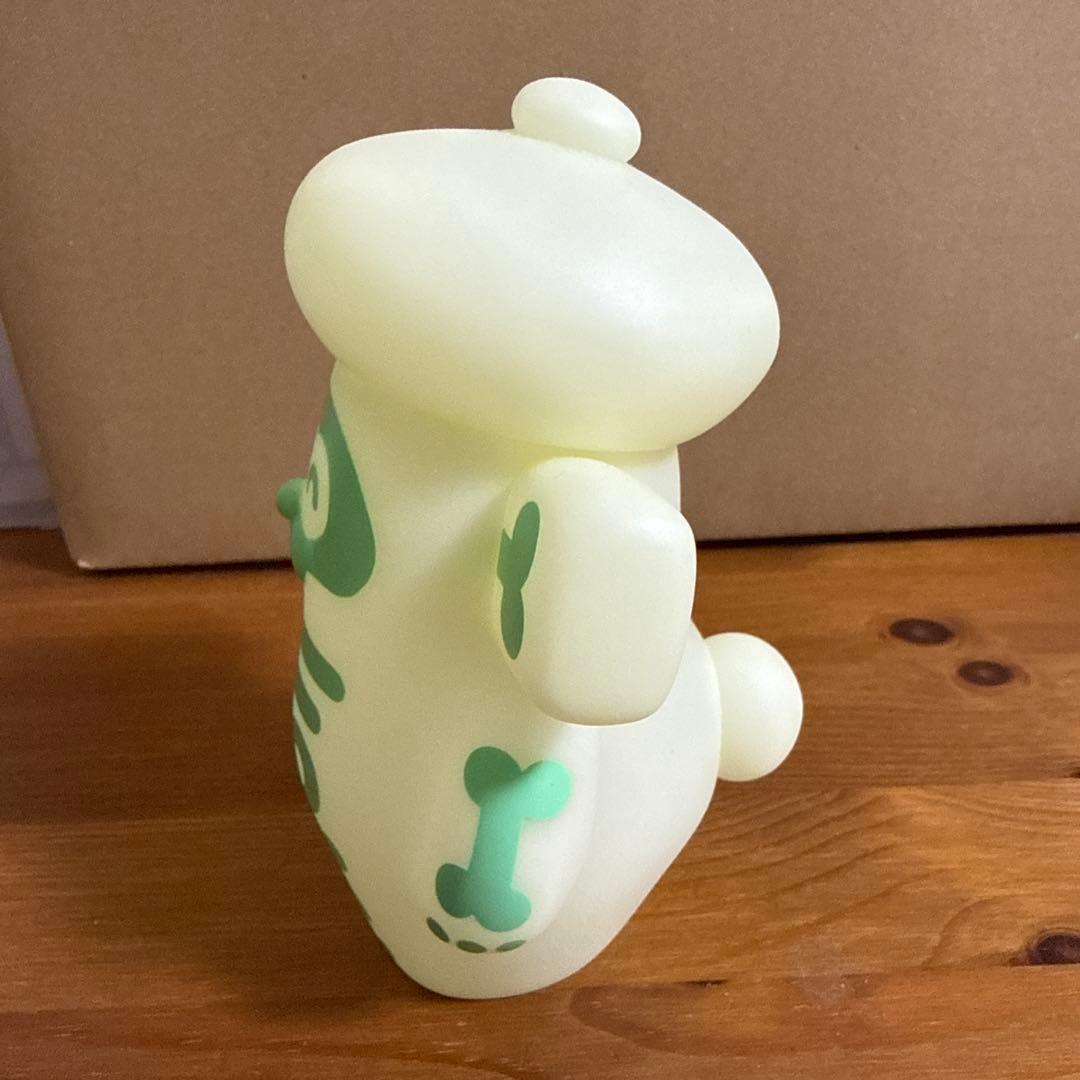 新品！おひげのポン　おひげのボーン　蓄光　ソフビ★