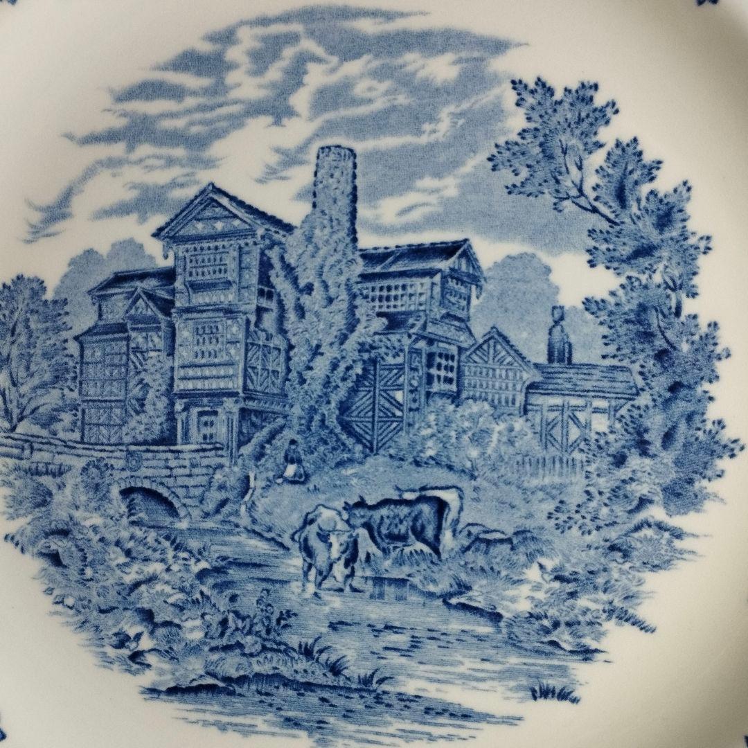 【未使用・黒壺美品】ウェッジウッド『ROMANTIC ENGLAND／プレート』
