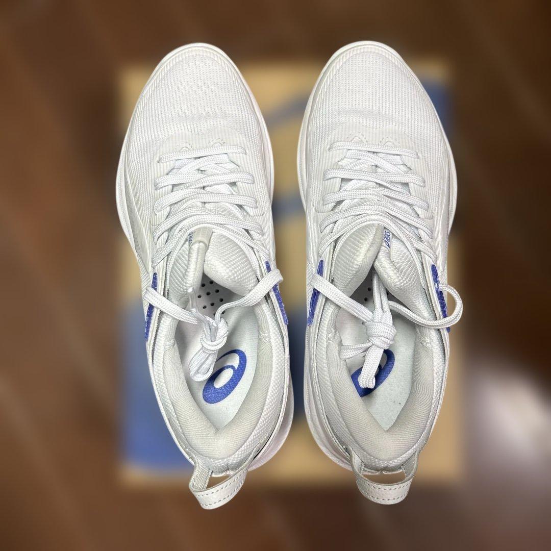 asics バスケシューズGLIDE NOVA FF4 ホワイト 24.0cm