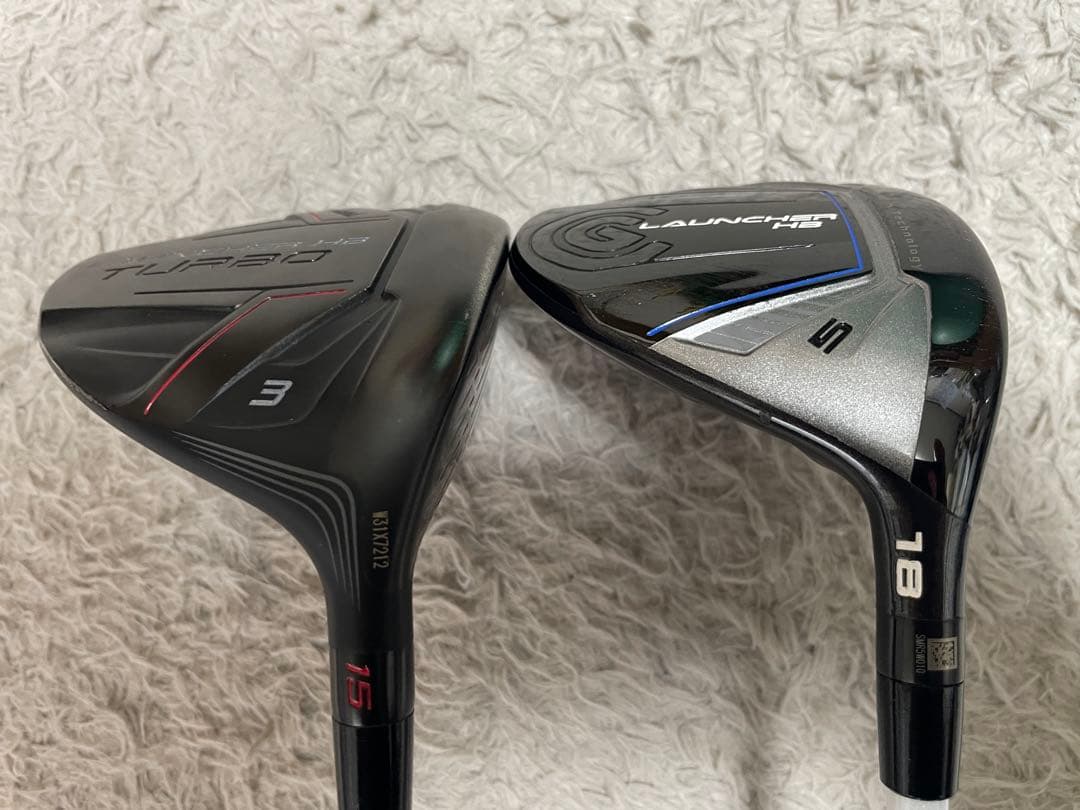 名器! Cleveland Launcher HB ウッドセット 3W 5W