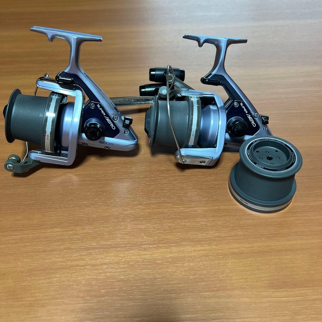 シマノ スーパーエアロ 5000 2台セット 中古美品