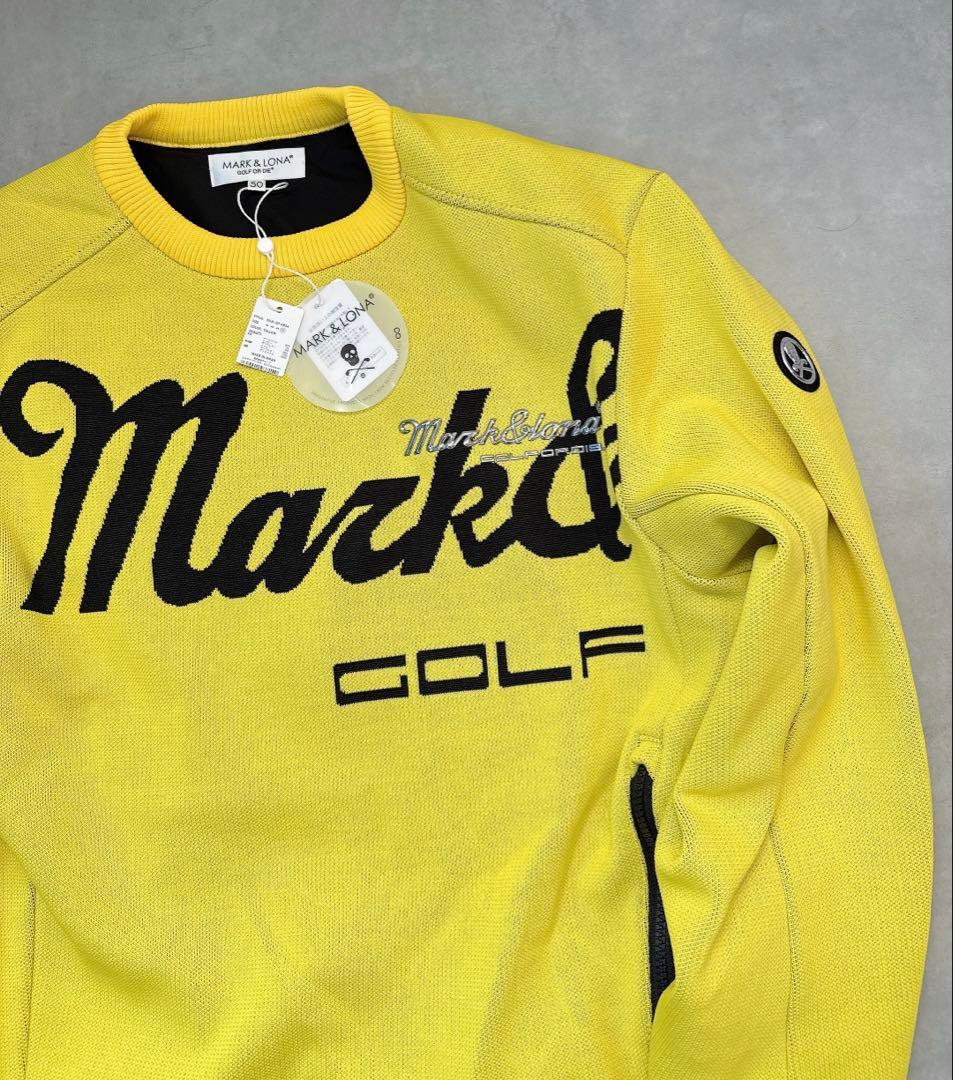 新品 ★ MARK&LONA ニット ブルゾン セーター マーク&ロナ 正規品