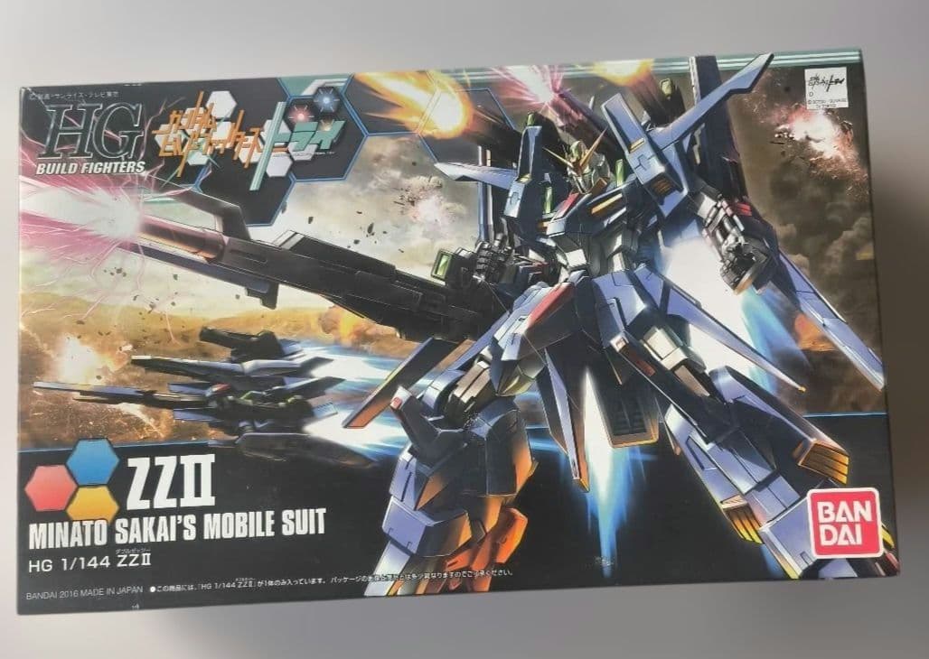 【激レア2体セット】HG ガンダムトライオン3 ＆ ZZII（ダブルゼッツー）