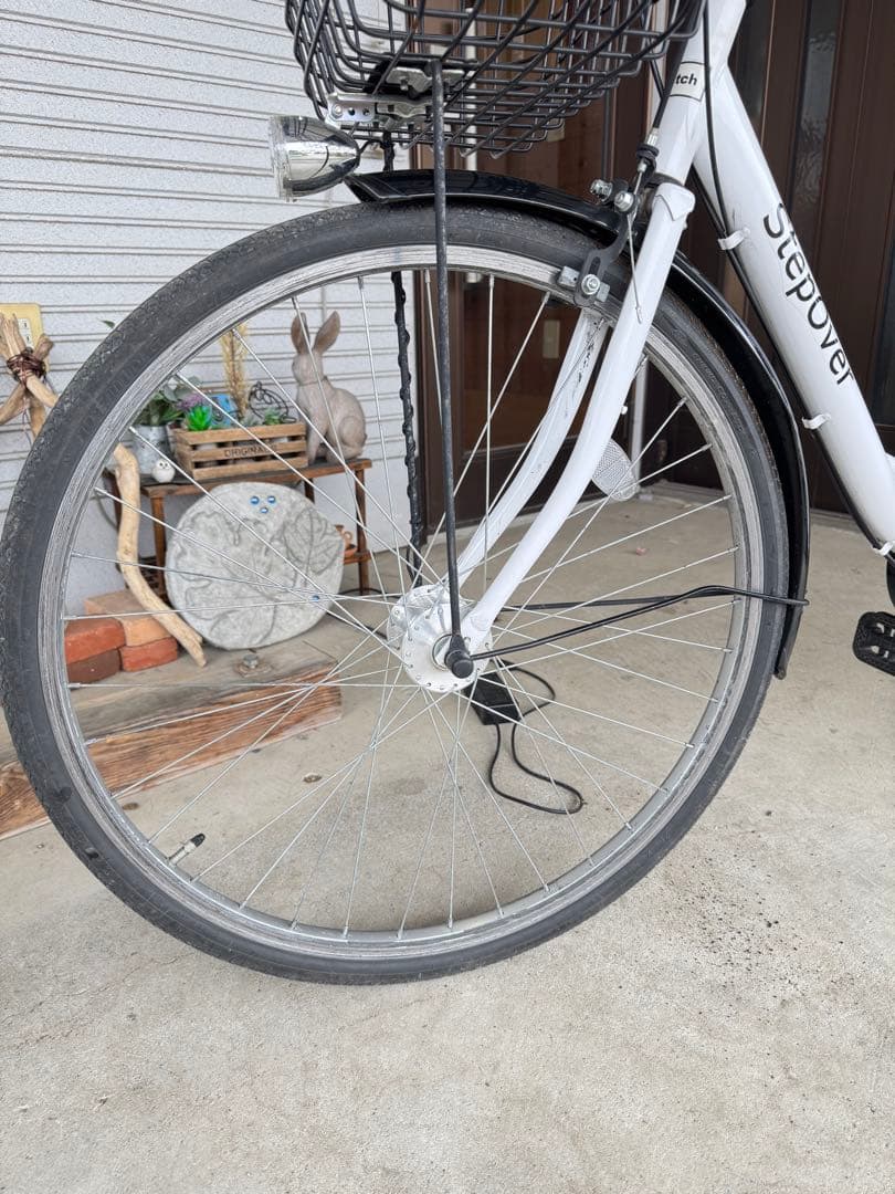 【最終値下げ】チャイルドシート付き自転車　26インチ