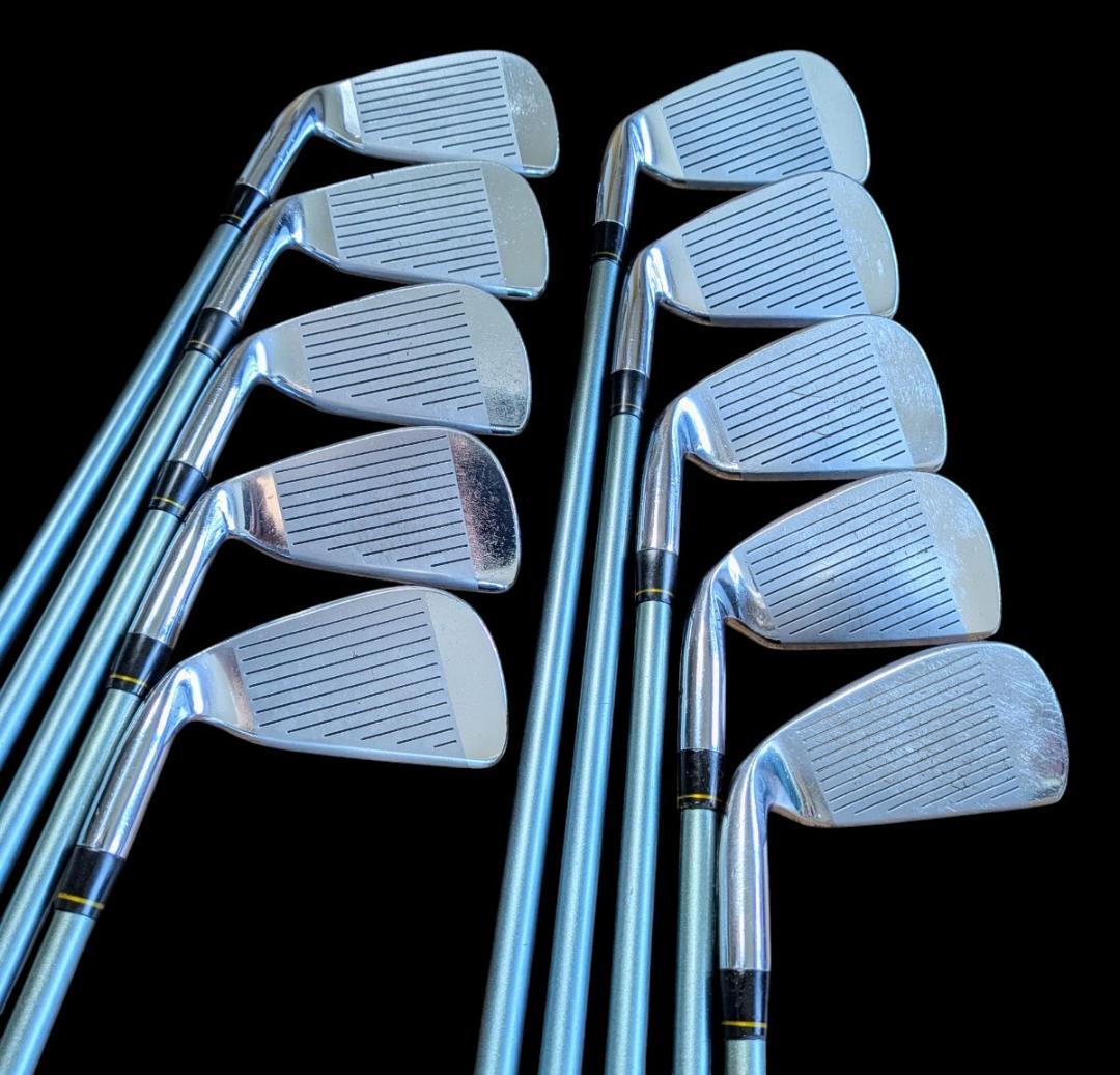 本間ゴルフ hiro honma 軟鉄アイアン LB-280 青モグラ 10本組