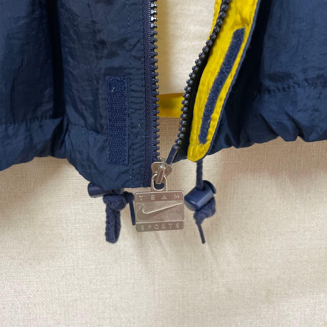 90s “NIKE TEAM SPORTS タグ “MICHIGAN“紺/黄JK